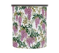 miaozhen Boîtes de rangement avec couvercles en acier inoxydable William Morris Glycine tropicale Ouverture bouton coloré 900 ml