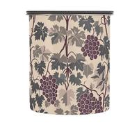 miaozhen Boîtes de rangement avec couvercles en acier inoxydable William Morris Violet raisin 900 ml