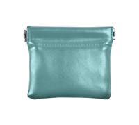 miaozhen Cadet Mini porte-monnaie uni bleu uni pour femme, Bleu cadet uni uni, 1 size