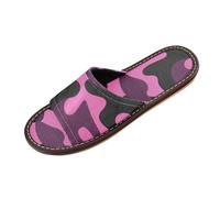 miaozhen Camouflage Noir Rose Hommes Pantoufle Intérieur Extérieur Ultraléger Antidérapant para personalizados Chaussures de chambre pour invités, hôtel, voyage, avion pantuflas para hombres