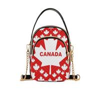 miaozhen Canadian Maple Leaf Canada Sac banane tendance pour homme avec plusieurs poches Sac à main pour femme Mariconera para mujer