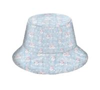 miaozhen Cartoon Mignon Blanc Merry Christmas Bonhomme de neige Fuzzy Bucket Chapeaux en fausse fourrure Chaud Chapeaux d'hiver Chapeau de pêcheur pour Sports Sports Gorro para invierno Hombre
