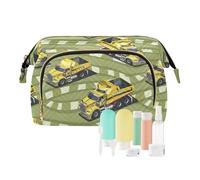 miaozhen Dump Trucks Trousse de maquillage pour femme Vert