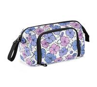 miaozhen Grande trousse à crayons organisée de grande capacité avec poignée pour adultes pour garçons, université, Nouvelle-Zélande, Koru, Beauté fleurs, bolsas para adolescents