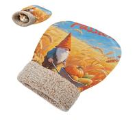 miaozhen Lit pour chat - Sac de couchage idéal - Abri parfait - Bonjour automne - Champ de blé nain - Nain - Nid apaisant pour temps froid - Doux et lavable