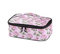 miaozhen Sac à déjeuner isotherme motif pivoine floral dessin animé pour homme, grande capacité, lonchera para adultos