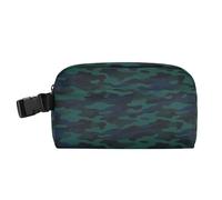 miaozhen Sac à déjeuner isotherme pour enfants - Étanche - Avec boucle - Pour l'école, l'université - Camouflage noir et vert - Bolsa de almuerzo para Hombre