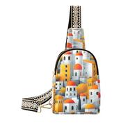 miaozhen Sac banane architectural Castle Adventure doré pour femme pour la randonnée, Château architectural Adventure Gold, 1 Size