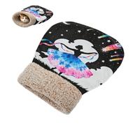 miaozhen Sac de couchage pour animaux domestiques d'intérieur Tie Die Beauty Dancing Chatons par temps froid, confortable, lavable, semi-fermé casita para gatitos