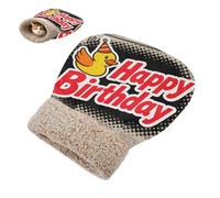 miaozhen Sac de couchage pour chat chiot oiseau Happy Birthday Pet Tunnel nid d'hiver confortable lavable semi-fermé cama para gato de