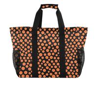 miaozhen Sac de plage Fossa Coral Polka Dot pliable imperméable avec poignées