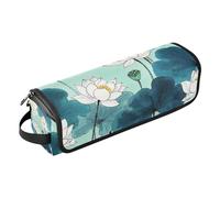 miaozhen Sac de voyage pour outils de cheveux et tapis résistant à la chaleur - Organiseur de voyage pour fer à lisser, fer à friser, sèche-cheveux, peinture à l'encre chinoise - Sac de voyage pour