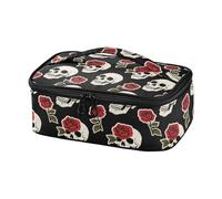 miaozhen Sac isotherme de voyage pour lait maternel noir vintage roses crâne bolsas plasticas para lunch