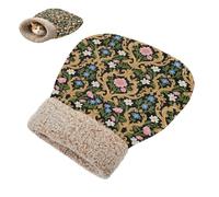 miaozhen Sac pour chat d'intérieur pour chats ou petits chiens - Motif floral doré rétro - Confortable - Lavable - Castillo para gatos