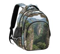 miaozhen Sacs à dos cool pour enfants 3d pierre brisée mur montagne, Mur de | Sacs à dos de voyage pour filles