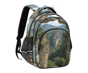 miaozhen Sacs à dos cool pour enfants 3d pierre brisée mur montagne, Mur de | Sacs à dos de voyage pour filles