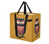 miaozhen Sacs en toile pour cuisine, sacs d'épicerie, fourre-tout pour demoiselle d'honneur, cadeaux de demoiselle d'honneur, zanies, chouette, rugby, orange