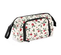miaozhen Trousse à crayons multifonction de grande capacité avec fermeture éclair pour collège étudiant collège olives vintage Saint-Valentin bolsa para lapices