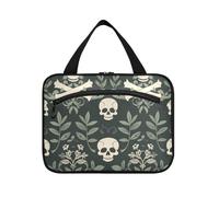 miaozhen William Morris Style Pirates Sac de voyage à suspendre pour articles de toilette avec crochet, mode design pour les essentiels de voyage, bolso para maquillaje de mujer L, William Morris