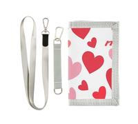 miaozhen You Are Mine Portefeuille à trois volets pour homme en nylon décontracté avec cordon, you are mine Valentine's Day, 1 size