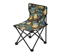 miaozhen Yummy Pears Chaise de camping portable ultralégère pour jeunes avec sac de transport Jaune