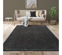 Mia's Tapis géant Moderne à Poils Courts et Moelleux - Toucher Super Doux - Effet mélangé - Brillance élégante
