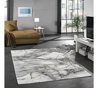Mia's Teppiche Cristin Salon & Chambre à Coucher Tapis d'or/marbre 160x230 cm