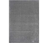 Mia's Teppiche Emma Tapis Salon, Courte Pile, 80x150 cm, Anthracite