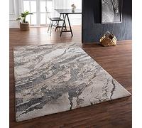 Mia's Teppiche Mira Tapis De Salon 28066 795 Beige/Gris 200x290 cm Frisé 28066 795
