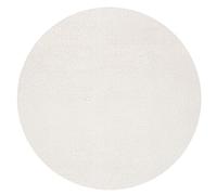 Mia's Teppiche Olivia pour Salon/Chambre à Coucher - Lavable - 120 cm Rond, Creme