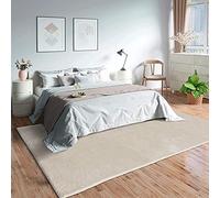 Mia's Teppiche Olivia pour Salon/Chambre à Coucher - Lavable - 160x220 cm, Beige