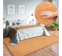 Mia's Teppiche Olivia pour Salon/Chambre à Coucher - Lavable - 80x150 cm, Terre