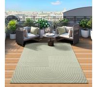 Mia's Teppiche "Zoey - Tapis de Haute qualité pour Le Salon et la Chambre - Vert - en 160 x 220 cm en polypropylène