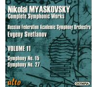 Miaskovski Edition, vol. 11 : Symphonies n° 15, 27. Svetlanov.