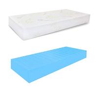 miasuite i sogni italiani Matelas 1 Place sur Mesure, Waterfoam Semi-Rigide, Tissu Bambou, Dispositif médical 80 x 195 x 23 cm