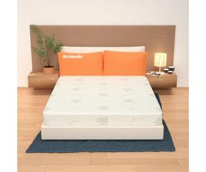 miasuite i sogni italiani Matelas 140x200 Épaisseur 19 cm - waterfoam, déhoussable, Aloe Vera | Lupin