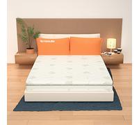 miasuite i sogni italiani Matelas 160x195 Épaisseur 21 cm - 4 cm mémoire de forme, déhoussable, Aloe Vera | Deluxe