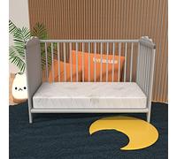 miasuite i sogni italiani Matelas 50x130x12 cm lit d'enfant - Waterfoam, déhoussable, Aloe Vera | Lupin Baby