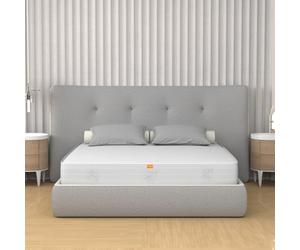 miasuite i sogni italiani Matelas à mémoire de Forme pour lit Double 160 x 190 cm, Hauteur 20 cm, revêtement Aloe Vera, hypoallergénique, Anti-acariens, indéformable. Live H20