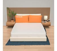 miasuite i sogni italiani Matelas à mémoire de Forme pour lit Double 160 x 195 cm, Hauteur 20 cm, revêtement Aloe Vera, hypoallergénique, Anti-acariens, indéformable. Live H20