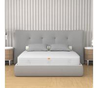 miasuite i sogni italiani Matelas à mémoire de Forme Simple 80 x 190 cm, Hauteur 20 cm, revêtement Aloe Vera, hypoallergénique, Anti-acariens, indéformable. Live H20