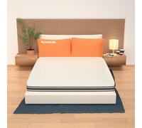 miasuite i sogni italiani Matelas Épaisseur 30 cm, 120x190 - mémoire de forme, déhoussable en Bayscent | Cabrio