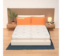 miasuite i sogni italiani Matelas mousse orthopédique et hypoallergénique à mémoire de forme - Deux personnes 160x200 cm - 25cm épaisseur