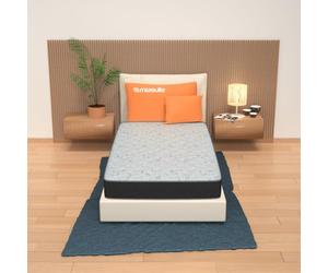 miasuite i sogni italiani Matelas Simple 70x190 épais 22 cm en Mousse polyuréthane. Orthopédique avec Dispositif médical.