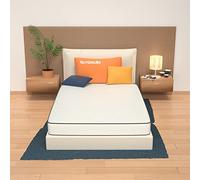 miasuite i sogni italiani PrimaveraH14_150x200x14, Mousse de polyuréthane, Blanc