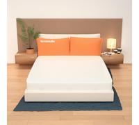 MiaSuite Matelas 160x200 en Waterfoam et revêtement en Aloe Vera, Hauteur 21 cm - Indéformable, Dispositif médical Modèle : Plus.