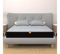 MiaSuite Matelas 180 x 200 cm pour lit double à mémoire de forme, hauteur 20 cm, orthopédique, auto-modelant, respirant et anti-acariens, hypoallergénique, ergonomique, dispositif médical - Fabriqué