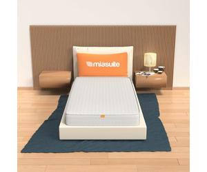 MiaSuite Matelas simple - mesure 80 x 180 cm haut 12 cm - en Waterfoam, dispositif médical et marque CE, écologique