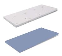 Miasuite Sogni Italiani Surmatelas pour lit Simple 90 x 190 h 3 cm Semi-Rigide - Dispositif médical correcteur pour Matelas sur Mesure