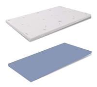 Miasuite Sogni Italiani Surmatelas Une Place et demie 120 x 190 h 3 cm Semi-Rigide - Dispositif médical correcteur pour Matelas